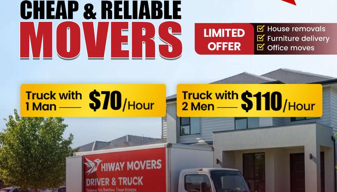 Cheap & Reliable Movers in Darwin – Same Day Service You Can Trust