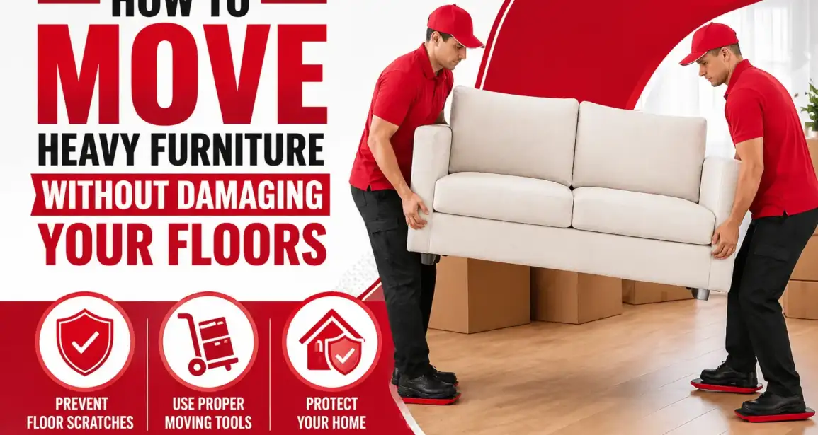 How to Move Heavy Furniture Without Damaging Your Floors