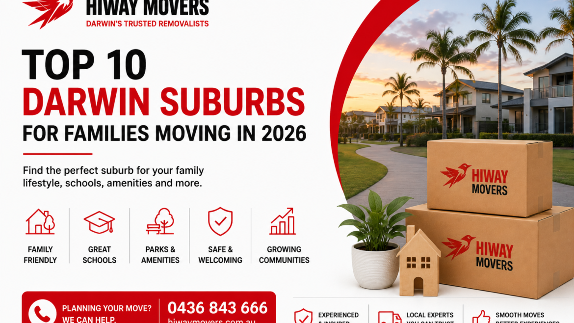 Top 10 Darwin Suburbs for Families Moving in 2026