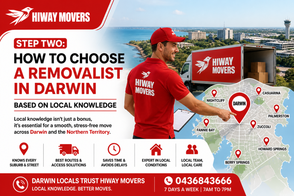 how to choose a removalist in Darwin