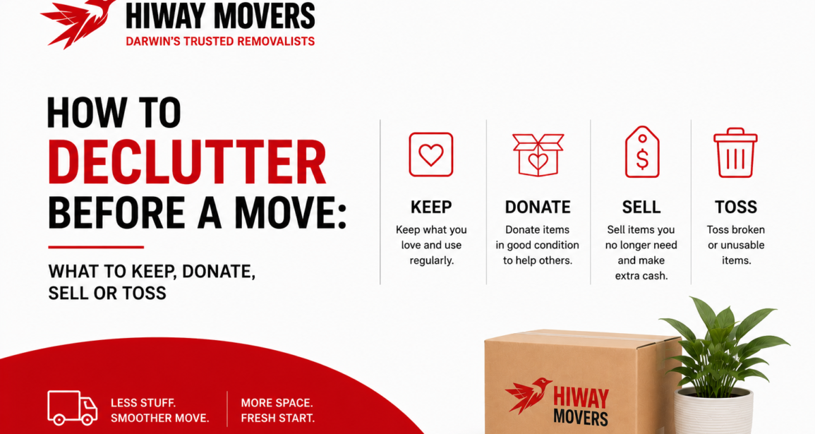 How to Declutter Before a Move: What to Keep, Donate, Sell or Toss