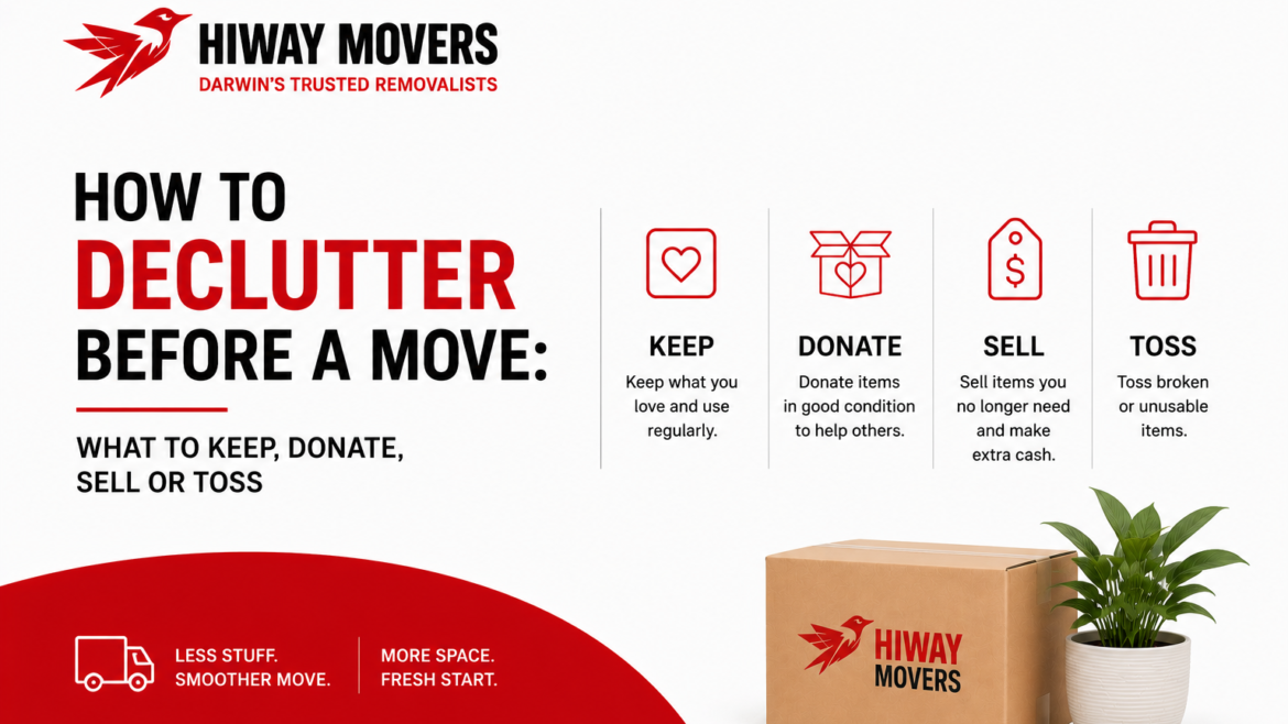 How to Declutter Before a Move: What to Keep, Donate, Sell or Toss