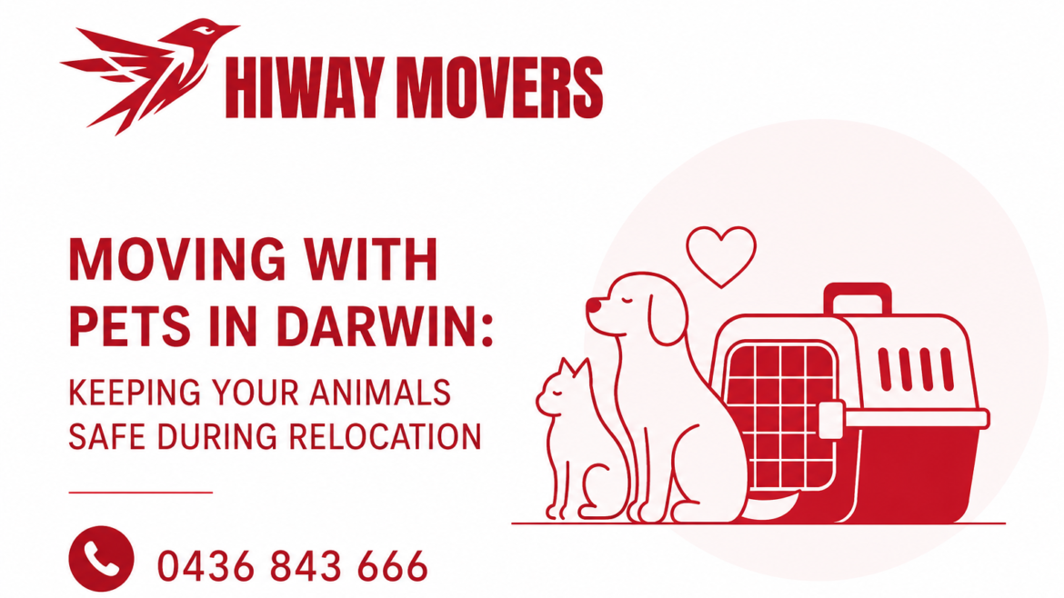 Moving With Pets in Darwin: Keeping Your Animals Safe During Relocation
