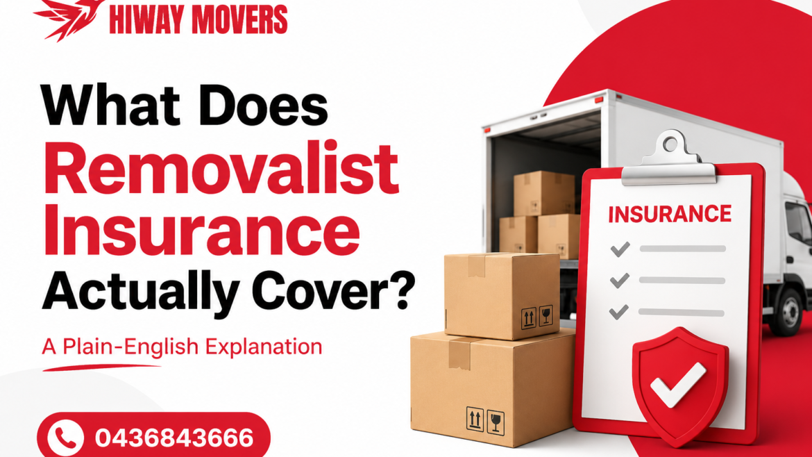 What Does Removalist Insurance Actually Cover? A Plain-English Explanation