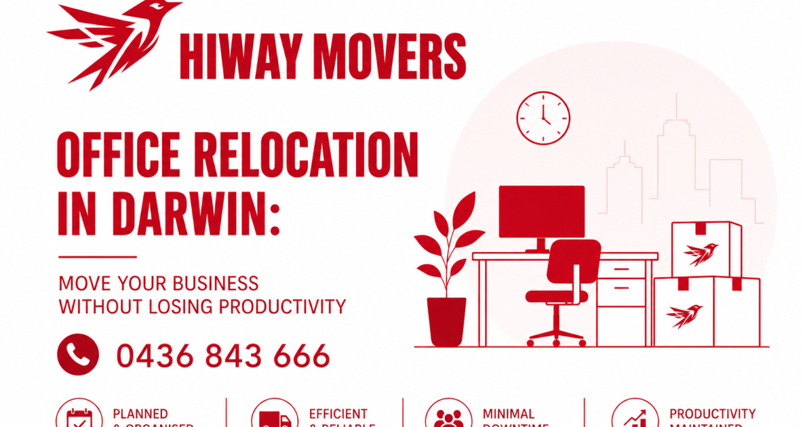 Office Relocation in Darwin: Move Your Business Without Losing Productivity