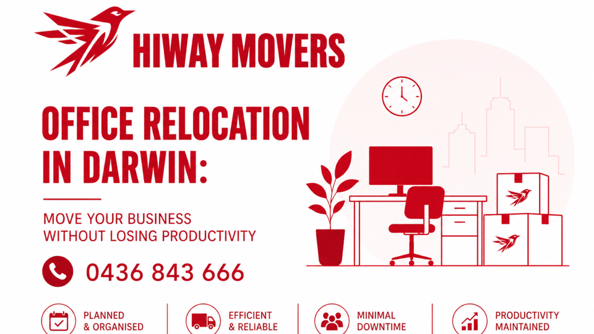 Office Relocation in Darwin: Move Your Business Without Losing Productivity